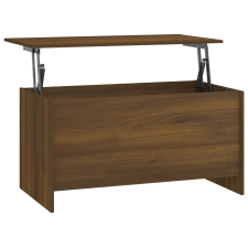 vidaXL barna tölgyszínű szerelt fa dohányzóasztal 102x55,5x52,5 cm (819268) bútor