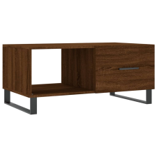 vidaXL barna tölgyszínű szerelt fa dohányzóasztal 90 x 50 x 40 cm (829243) bútor