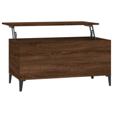vidaXL barna tölgyszínű szerelt fa dohányzóasztal 90x44,5x45 cm (819595) bútor