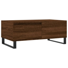 vidaXL barna tölgyszínű szerelt fa dohányzóasztal 90x50x36,5 cm (830819) bútor