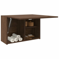 vidaXL barna tölgyszínű szerelt fa fali fürdőszobaszekrény 60x25x40 cm fürdőszoba bútor