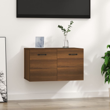 vidaXL barna tölgyszínű szerelt fa faliszekrény 60 x 36,5 x 35 cm bútor