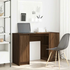 vidaXL barna tölgyszínű szerelt fa íróasztal 120x42x76 cm íróasztal