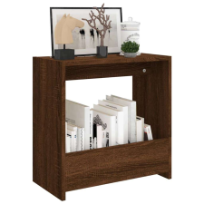 vidaXL Barna tölgyszínű szerelt fa kisasztal 50 x 26 x 50 cm bútor