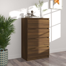 vidaXL barna tölgyszínű szerelt fa tálalószekrény 60 x 35 x 98,5 cm bútor