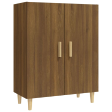 vidaXL barna tölgyszínű szerelt fa tálalószekrény 70x34x90 cm (817329) bútor
