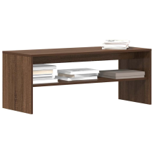 vidaXL barna tölgyszínű szerelt fa TV-szekrény 100 x 40 x 40 cm bútor