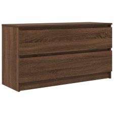 vidaXL barna tölgyszínű szerelt fa TV-szekrény 100x35x54 cm (861811) bútor