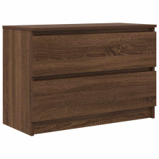 vidaXL barna tölgyszínű szerelt fa TV-szekrény 80x35x54 cm (861793) bútor