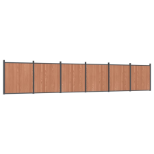 vidaXL barna WPC kerítéspanel 1045 x 186 cm (3282803) kerti bútor