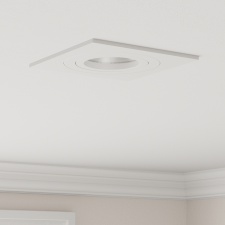 vidaXL Beépített reflektorok 24 db Négyzet GU10 Fehér 91x91 mm világítás
