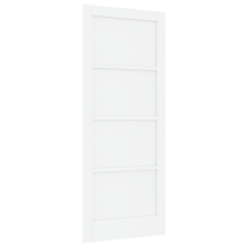 vidaXL Belső Ajtó 'ORKDAL'Fehér 83x202x4 cm Masszív Fa Fenyő (4102666) nyílászáró