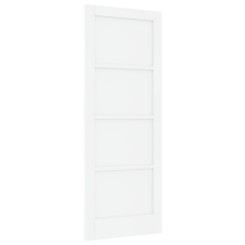 vidaXL Beltéri Ajtó 'ORKDAL'Fehér 78x202x4 cm Masszív Fenyő (4102660) nyílászáró