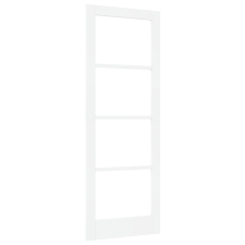 vidaXL Beltéri Ajtó Üveggel "ORKDAL" Fehér 78x211x4 cm (4102690) nyílászáró