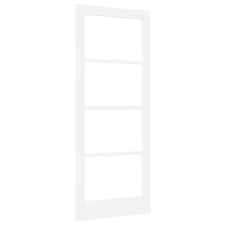 vidaXL Beltéri Ajtó Üveggel "ORKDAL" Fehér 83x202x4 cm (4102694) nyílászáró