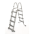 vidaXL Bestway flowclear 58331 4 fokos medencelétra 122 cm