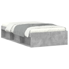 vidaXL betonszürke ágykeret 100 x 200 cm (3203834) ágy és ágykellék