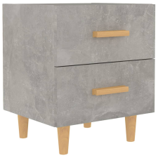 vidaXL betonszürke éjjeliszekrény 40 x 35 x 47,5 cm (811978) bútor