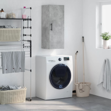 vidaXL betonszürke fali szekrény 34,5 x 34 x 90 cm bútor