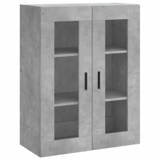 vidaXL betonszürke fali szekrény 69,5x34x90 cm (828496) bútor