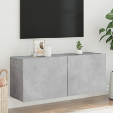 vidaXL betonszürke falra szerelhető TV-szekrény 100 x 30 x 41 cm bútor