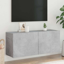 vidaXL betonszürke falra szerelhető TV-szekrény 100 x 30 x 41 cm bútor