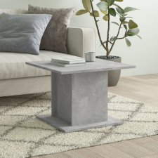 vidaXL betonszürke forgácslap dohányzóasztal 55,5 x 55,5 x 40 cm bútor