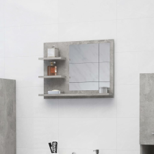 vidaXL betonszürke forgácslap fürdőszobai tükör 60 x 10,5 x 45 cm fürdőszoba kiegészítő
