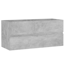 vidaXL betonszürke forgácslap mosdószekrény 100 x 38,5 x 45 cm (804768) fürdőszoba bútor
