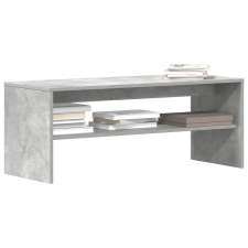vidaXL betonszürke forgácslap TV-szekrény 100 x 40 x 40 cm bútor