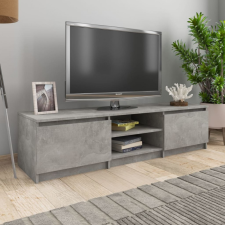 vidaXL Betonszürke forgácslap TV szekrény 140 x 40 x 35,5 cm kerti bútor