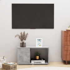 vidaXL betonszürke forgácslap TV-szekrény 60 x 24 x 32 cm bútor