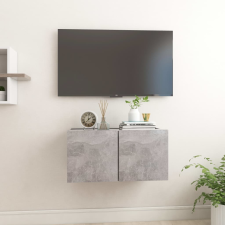 vidaXL betonszürke függő TV-szekrény 60 x 30 x 30 cm bútor