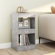 vidaXL Betonszürke könyvszekrény/térelválasztó 40 x 30 x 72 cm bútor