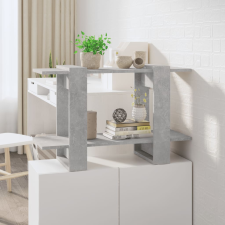 vidaXL betonszürke könyvszekrény/térelválasztó 80 x 30 x 51 cm bútor
