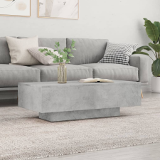 vidaXL betonszürke műfa dohányzóasztal 100x49,5x31 cm bútor