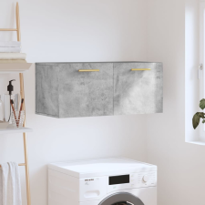vidaXL betonszürke műfa faliszekrény 80 x 36,5 x 35 cm bútor