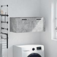 vidaXL betonszürke műfa faliszekrény 80 x 36,5 x 35 cm bútor