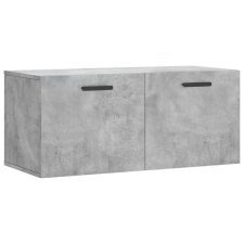 vidaXL betonszürke műfa faliszekrény 80 x 36,5 x 35 cm (830088) bútor
