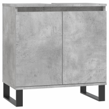 vidaXL betonszürke műfa fürdőszobaszekrény 58x33x60 cm (831592) fürdőszoba bútor