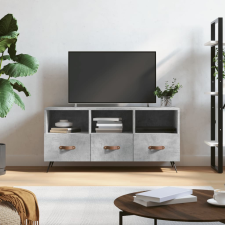 vidaXL betonszürke műfa TV-szekrény 102 x 36 x 50 cm bútor