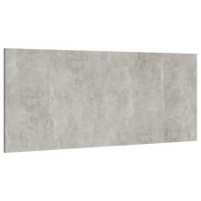 vidaXL betonszürke szerelt fa ágyfejtámla 200x1,5x80 cm (811047) ágy és ágykellék