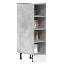 vidaXL betonszürke szerelt fa alsószekrény 20x44,5x81,5 cm bútor