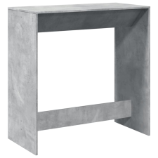 vidaXL betonszürke szerelt fa bárasztal 102 x 50 x 103,5 cm (854430) bútor