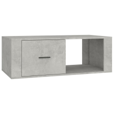 vidaXL betonszürke szerelt fa dohányzóasztal 100x50,5x35 cm (816540) bútor