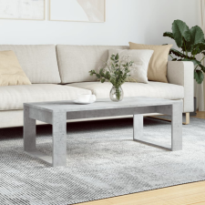 vidaXL betonszürke szerelt fa dohányzóasztal 102x50x35 cm bútor