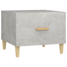 vidaXL betonszürke szerelt fa dohányzóasztal 50 x 55 x 40 cm (812716) bútor