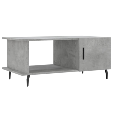 vidaXL betonszürke szerelt fa dohányzóasztal 90 x 50 x 40 cm (829504) bútor