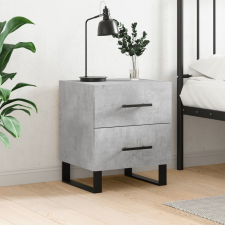 vidaXL betonszürke szerelt fa éjjeliszekrény 40 x 35 x 47,5 cm bútor
