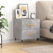 vidaXL betonszürke szerelt fa éjjeliszekrény 40 x 35 x 47,5 cm bútor